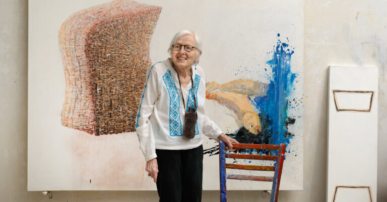Vera Clement, the painter who saw both beauty and evil, dies at 93