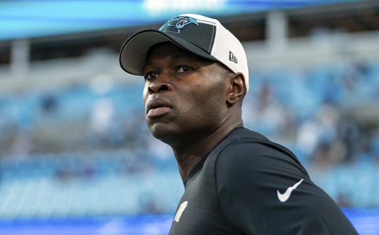 Falcons hold second press conference with Carolina defensive coordinator Ejiro Evero