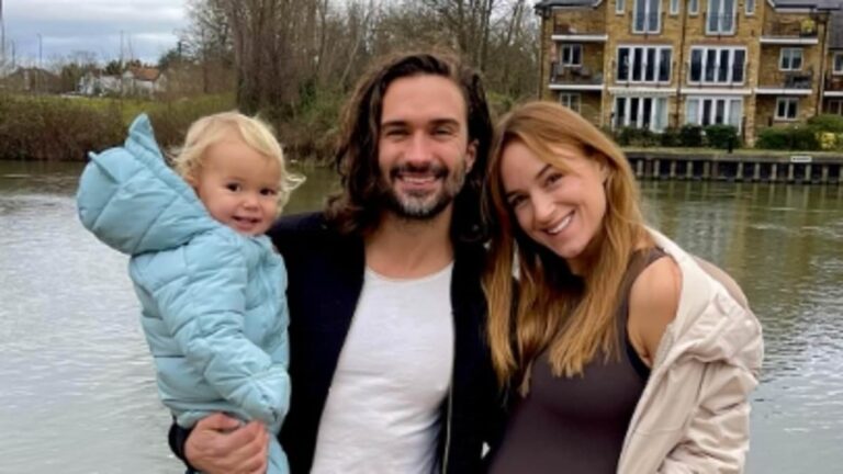 Joe Wicks’ wife Rosie is pregnant!The fitness guru confirmed the couple is pregnant with their fourth child as they cradle their growing baby bumps