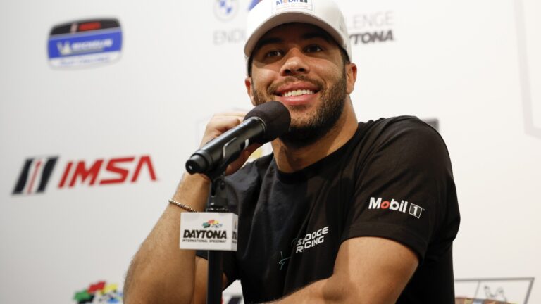 Bubba Wallace marvels at Rolex 24 sports car culture as he laps the road course