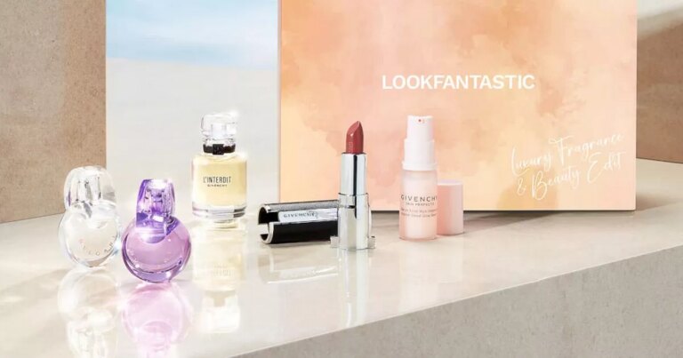 This week’s sale: Beauty fans can get 5 luxury beauty items and a free full size perfume for just 64 euros