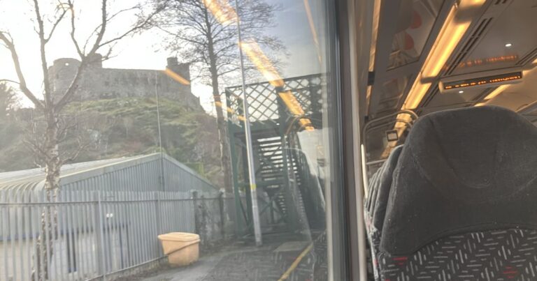 A train ride through the ‘natural beauty’ of North Wales costs £8.40 return.