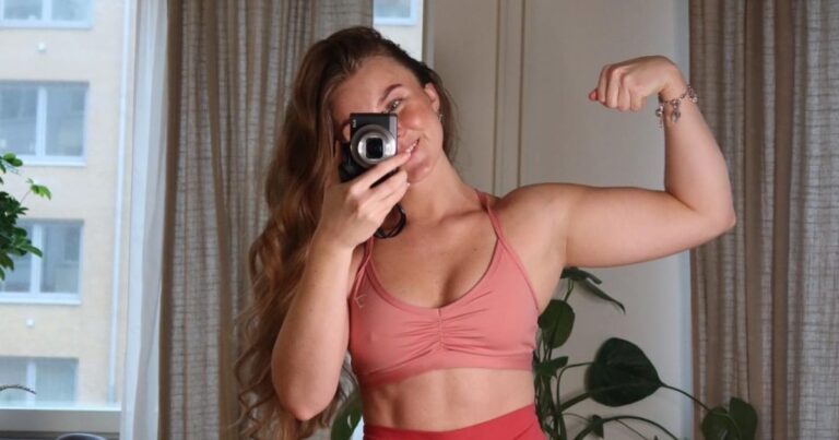 “I love everything about my body – it’s not perfect, but it deserves to be loved.”