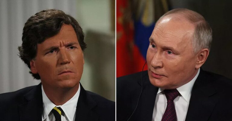 ‘Surprised’ President Vladimir Putin issues harsh verdict on Tucker Carlson after interview