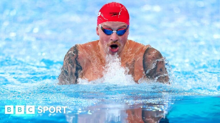 2024 World Aquatics Championships: Adam Peaty wins bronze medal in 100m breaststroke
