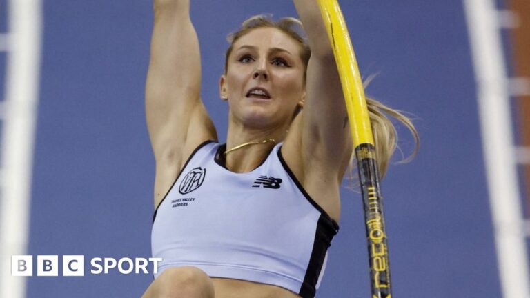Molly Caudalie: British pole vaulter aims for medal at World Indoor Championships