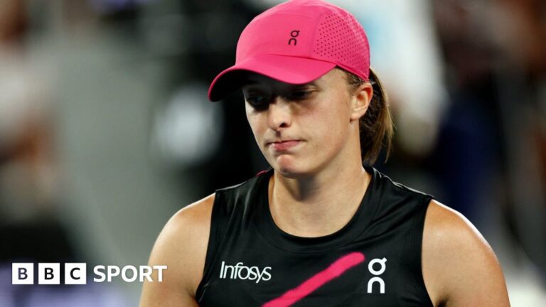 Dubai Tennis Championships: World No. 1 Iga Swiatek loses to qualifier Anna Kalinskaya in the semi-finals