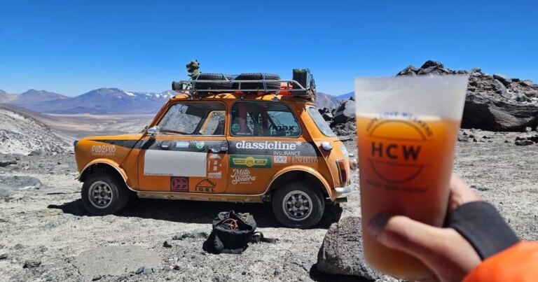 Plymouth man hopes to set world record for highest pint