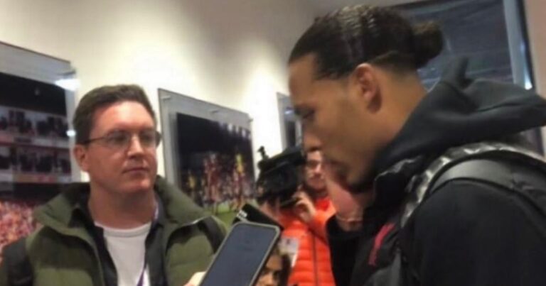 I was part of the media group that interviewed Virgil van Dijk – here’s my take on the ‘out of context’ quote