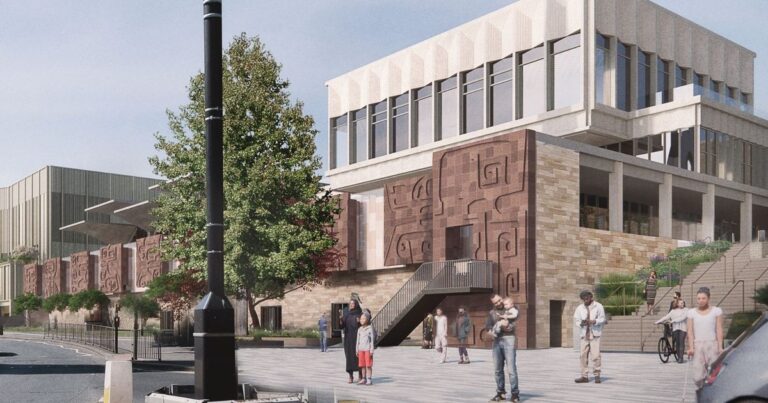 Part of refurbishment work at Huddersfield’s cultural center center to be halted to save cash