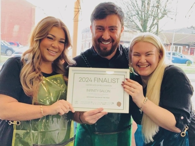 Rochdale News | Business News | Castleton hair and beauty salon named finalist in the 2024 UK Hair and Beauty Awards