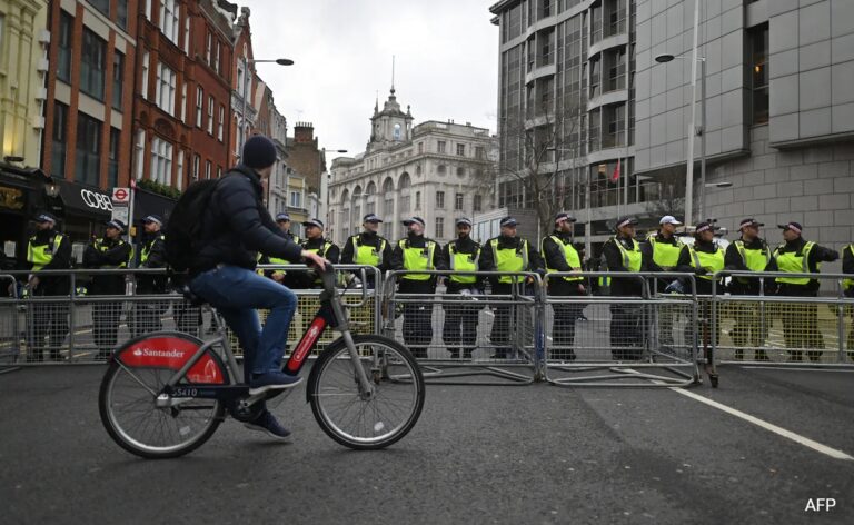 Thousands take part in pro-Palestinian march in London, 12 arrested