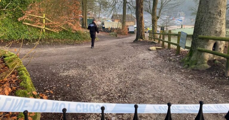 Live: Police tape off North Staffordshire beauty spot as investigation continues