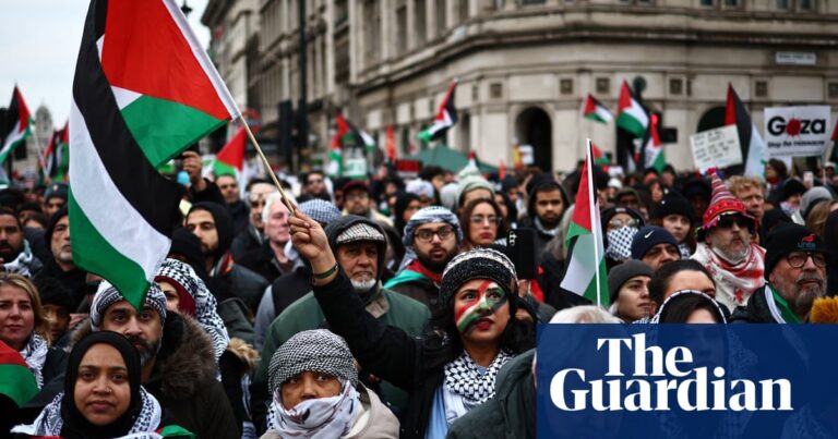 Police say pro-Palestinian march in London will end near Downing Street | Israel-Gaza War