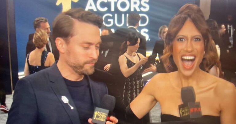 Kieran Culkin gives his best interview ever at the 2024 SAG Awards