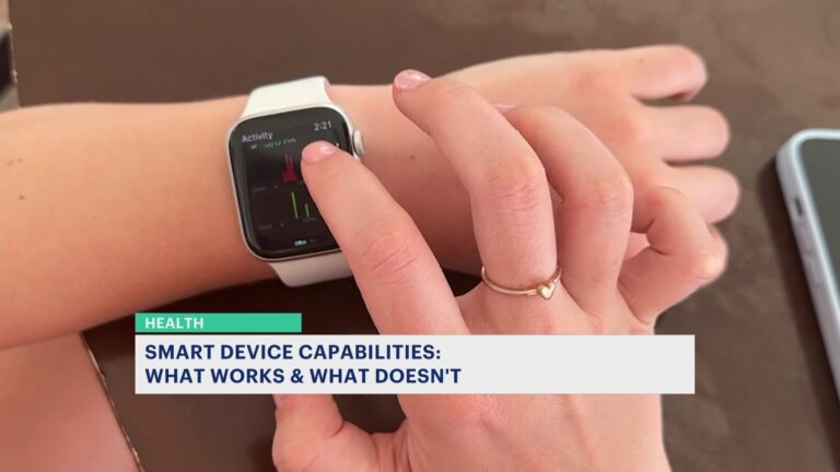 Be aware of what health and fitness information smart devices can and cannot track