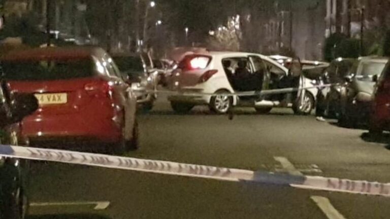 Nine people, including a mother and two young children, rushed to hospital after ‘corrosive substance’ was thrown at Clapham South; suspect search underway