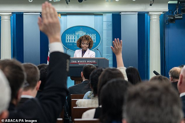 Karine Jean-Pierre refuses to answer questions about Biden’s mental state after saying she met the late French president 28 years ago