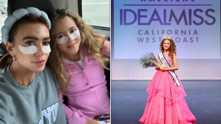 British model Petra Ecclestone comes under fire for encouraging her 11-year-old daughter to enter a US beauty pageant