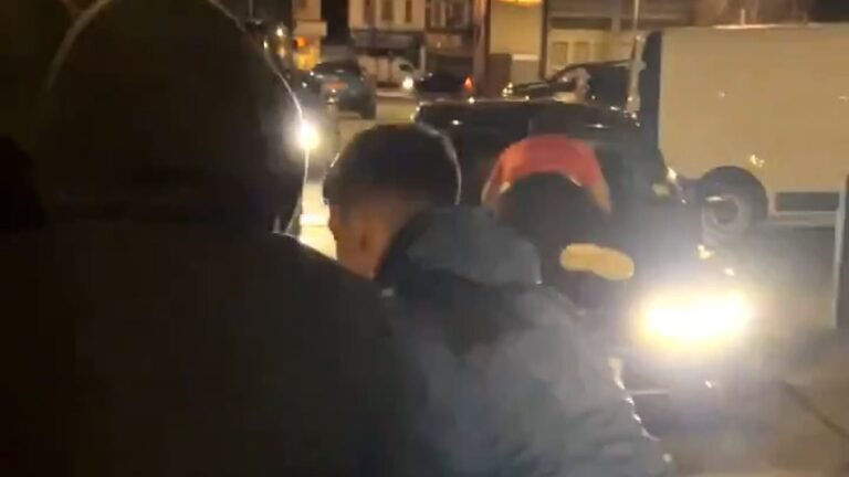 Another day in lawless London, the shocking moment a thief steals a man’s car as the owner jumps on the bonnet and desperately tries to stop him.