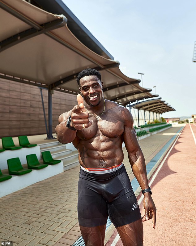 Gladiators star Harry ‘Nitro’ Aikines Arrietty reveals his amazing fitness regimen to stay in shape for the BBC show, which consists of yoga, explosive moves and twice-weekly gym visits