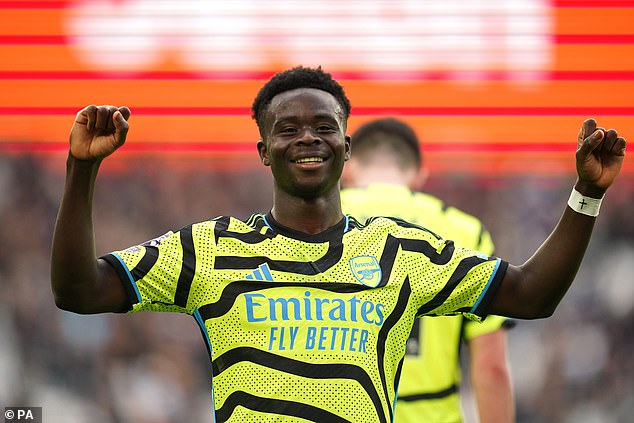 Rio Ferdinand insists Bukayo Saka is not ‘world class’ despite the Arsenal star breaking a historic milestone in West Ham’s win…but the winger is ‘unrealistic’ for the Gunners. I admit that it was