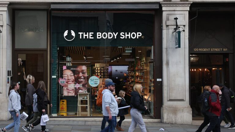 The Body Shop to appoint administrators for 200 UK stores of troubled ethical beauty chain