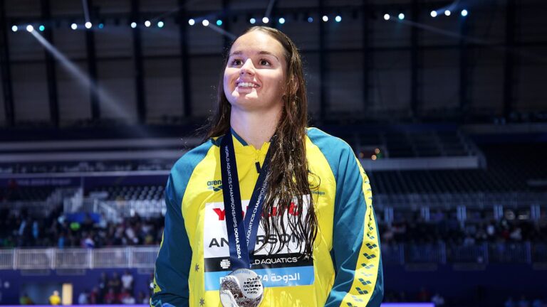 Australian teenager Iona Anderson has announced she will take to the world stage at the World Aquatics Championships in Doha ahead of the Paris Olympics.