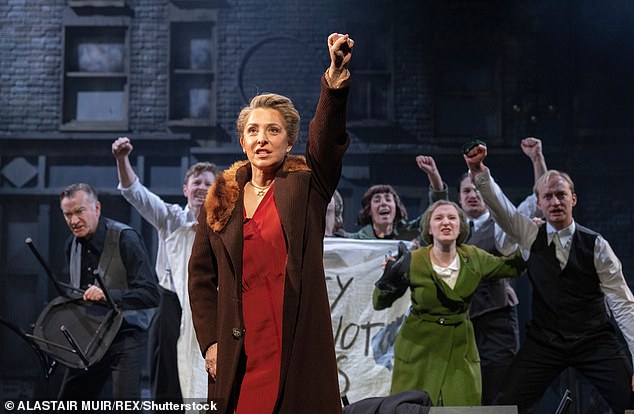 Police are called to protect the Jewish actress who played Shylock in Criterion’s 1930s London-set film ‘The Merchant of Venice.’