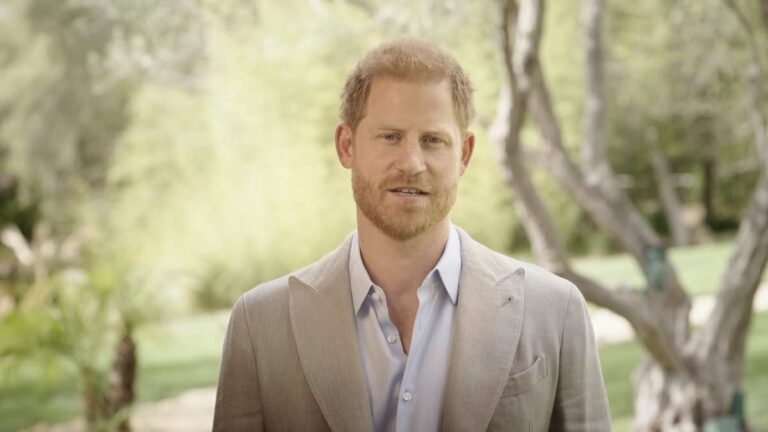 Prince Harry makes surprise video appearance at London event honoring charity heroes after losing High Court security battle with Home Office
