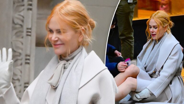 Nicole Kidman appears injured on set of new thriller ‘Baby Girl’…Nicole Kidman insists she doesn’t care about Hollywood beauty standards