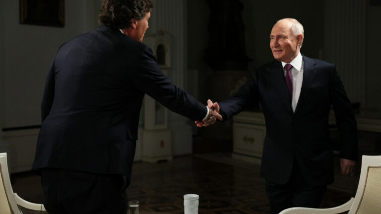 Fake Putin comments that are not an interview with Tucker Carlson