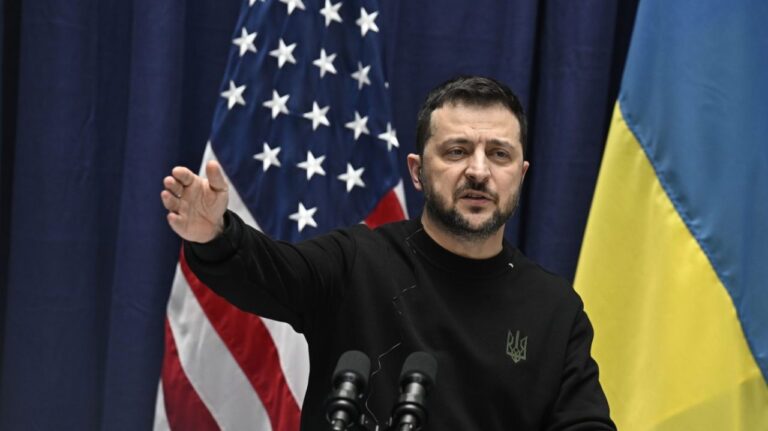 President Zelensky talks about President Tucker Carlson’s interview with President Putin: “Two hours of bull…”