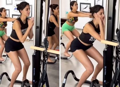 Fitness team: Sara Ali Khan, Ananya Panday, Janhvi Kapoor do Pilates together : Bollywood News