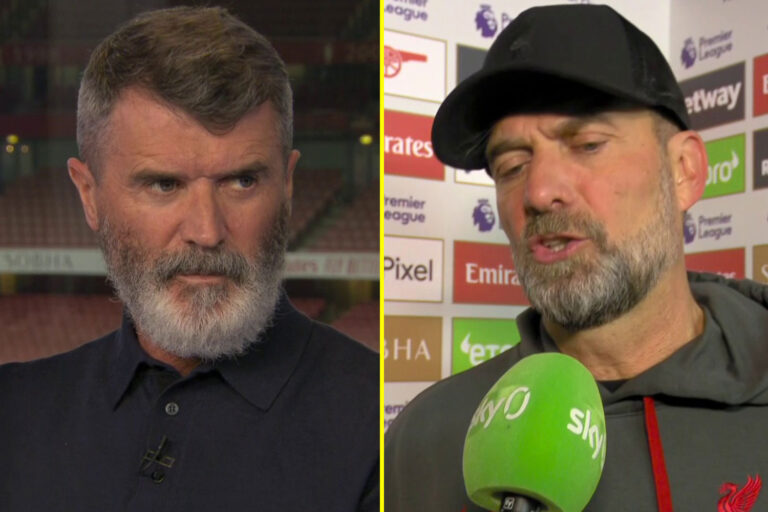 Roy Keane is a big fan of Jurgen Klopp’s ‘No Bull’ interview after Liverpool’s defeat to Arsenal