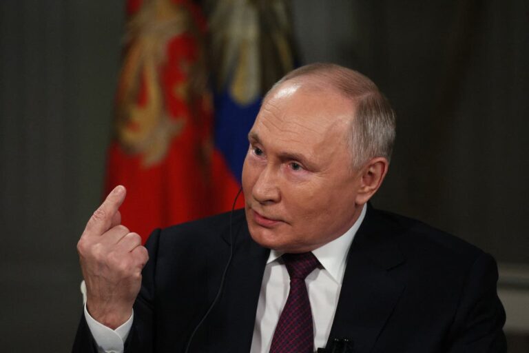 President Vladimir Putin rants about Ukraine in interview with Tucker Carlson: Live