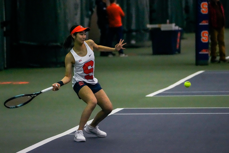 Shiori Ito loses to Georgia Tech, but wins in singles and doubles