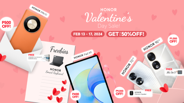 Celebrate the month of love with HONOR and get your dream gadgets at up to 50% off!