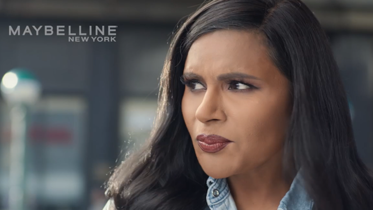 Maybelline and Mindy Kaling reveal tired aging beauty stories