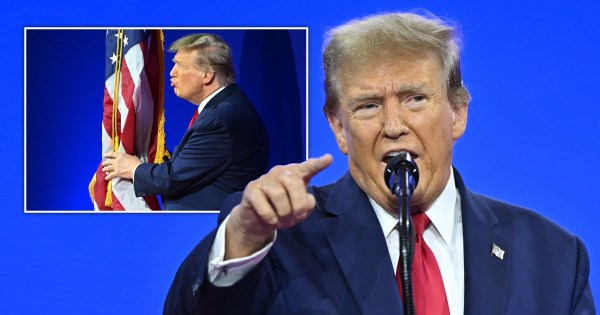 Donald Trump says Joe Biden says the US will “lose World War III”