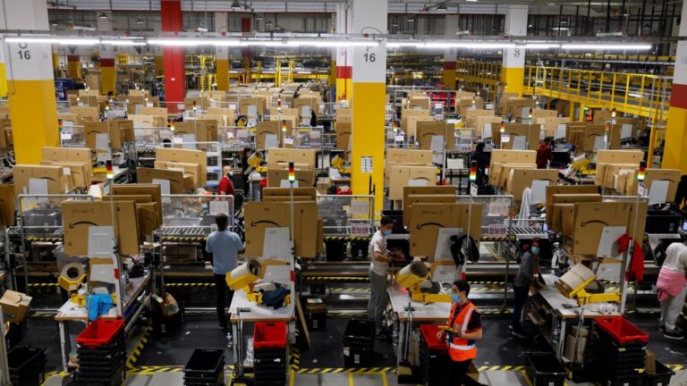 Tech companies like Amazon will pay higher business rates, Labor promises