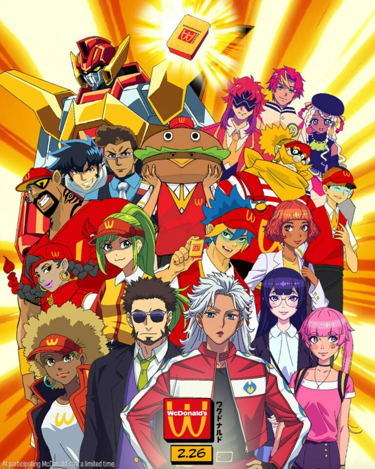 McDonald’s new campaign celebrates its place in anime culture