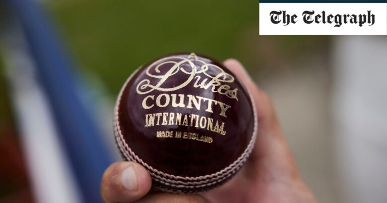 The world’s oldest cricket ball maker seeks to rekindle the romance of hand-stitching – The Telegraph