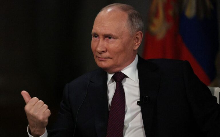In Russia, we don’t interview the president.the president will interview you