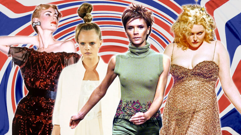 Naked models, Britpop fanatics and even a show-stealing queen… the untold secrets of London Fashion Week’s 40th anniversary