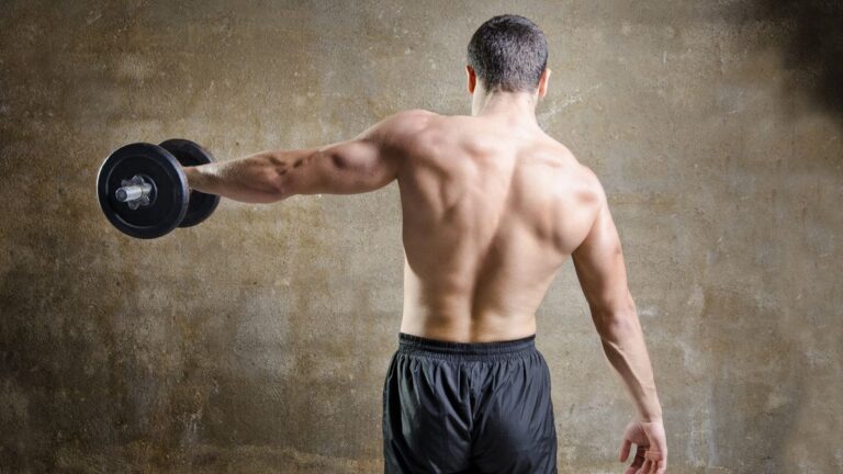 Build bigger shoulders in just 20 minutes with this 4-move dumbbell workout.
