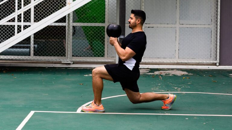 Forget about big weights. All you need to build your lower body muscles is a kettlebell and 20 minutes.