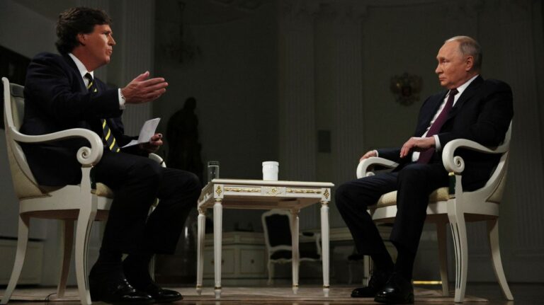 5 things to know about Tucker Carlson and Vladimir Putin’s interview