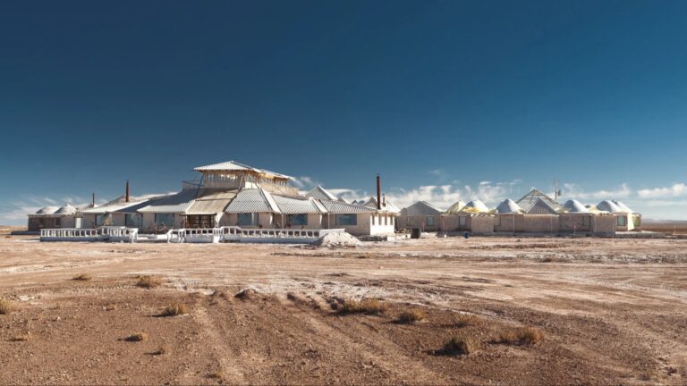 Inside the world’s strangest hotel, where the furniture, walls, and floors are all made of salt…and the menu only offers salty foods.