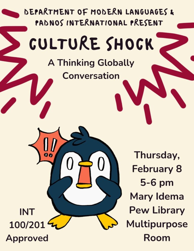Students share their experiences of adversity abroad through culture shock event – Grand Valley Langhorne